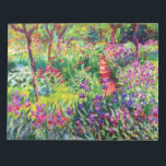Bloc De Notas El jardín Iris de Giverny, por Claude Monet<br><div class="desc">Por favor visite mi tienda para un diseño más interesante y más elección de color. => zazzle.com/iwheels*</div>