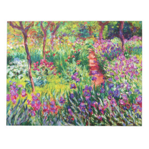 Bloc De Notas El jardín Iris de Giverny, por Claude Monet