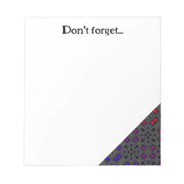 Bloc De Notas El kaleidoscopio cinco del volumen trece