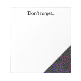 Bloc De Notas El kaleidoscopio del volumen trece diecisiete