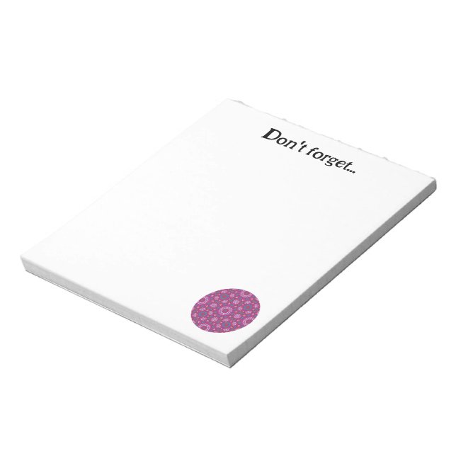 Bloc De Notas El kaleidoscopio once del volumen nueve (Lado Izquierdo)