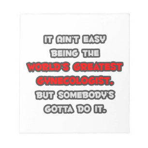 Bloc De Notas El mejor Chiste ginecólogo del mundo