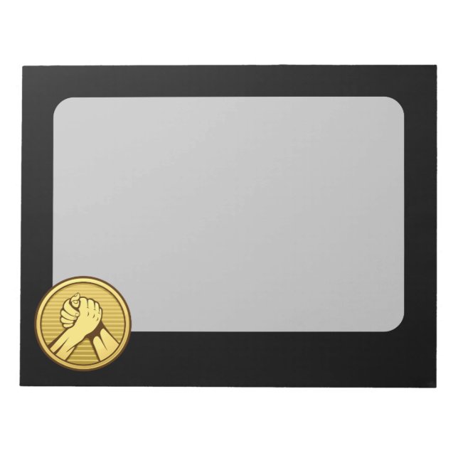 Bloc De Notas El oro de la lucha armada (Frente)