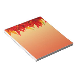 Bloc De Notas El otoño deja la frontera