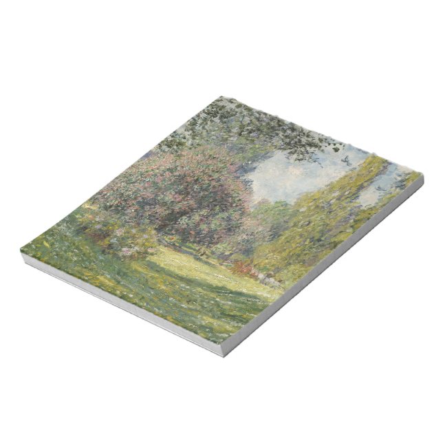 Bloc De Notas El Parque Monceau - Claude Monet (Lado Izquierdo)
