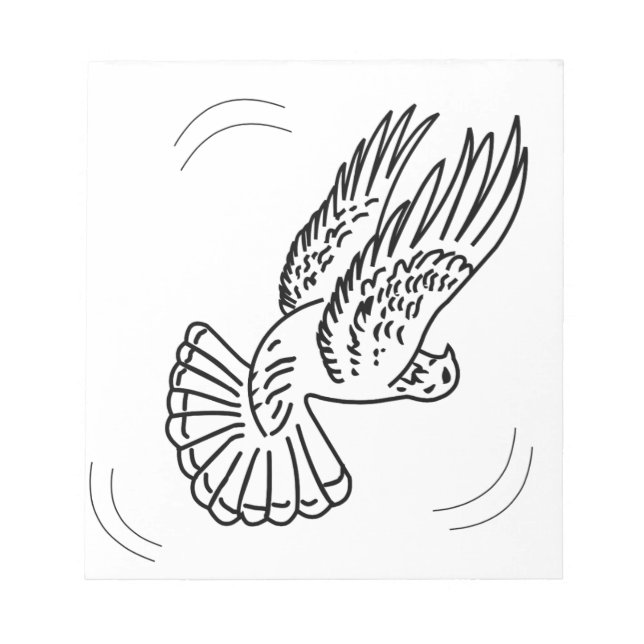 Bloc De Notas El pichón en acción (Frente)