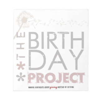 Bloc De Notas El proyecto Birthday Big Notepad