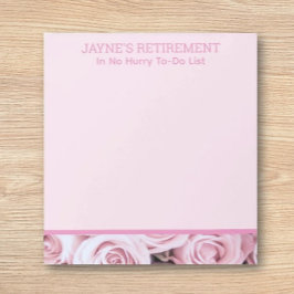 Bloc De Notas ¡El regalo de Fun Retiree! Cuto