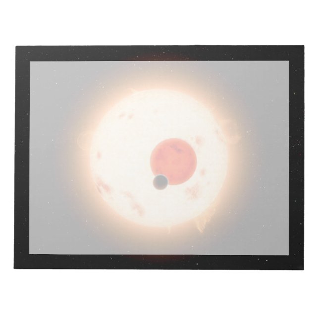 Bloc De Notas El sistema Kepler-16. (Frente)