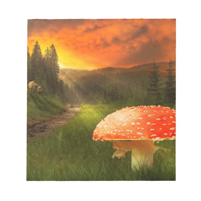 Bloc De Notas El Sol Otoño. (Frente)