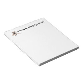 Bloc De Notas Él tiene todas las características de un perro