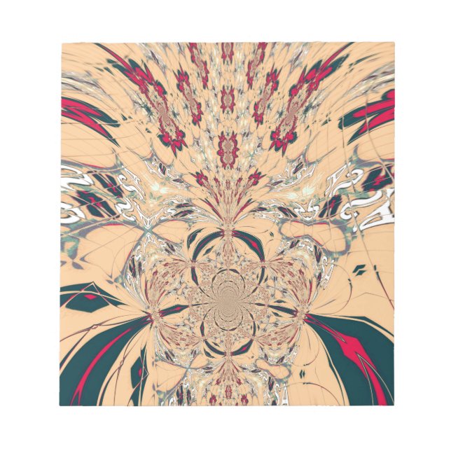 Bloc De Notas El vibrante Kaleidoscope africano: Un delicioso vi (Frente)