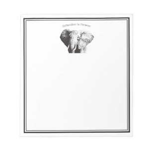 Bloc De Notas Elefante de Bush africano