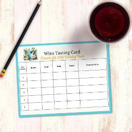 Bloc De Notas Elegante celebración de cumpleaños número 30 adivi