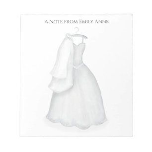 Bloc De Notas Elegante Moda Novia Moderna y Estilosa