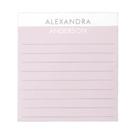 Bloc De Notas Elegante Moda profesional mínima