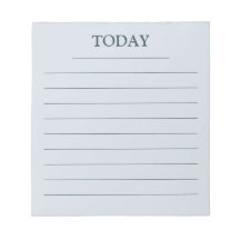 Elegante Pastel Azul Verde Azul HOY para hacer lín