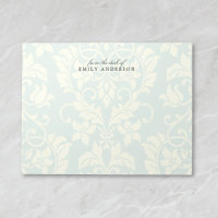Elegante Pastel Damask de la mesa de
