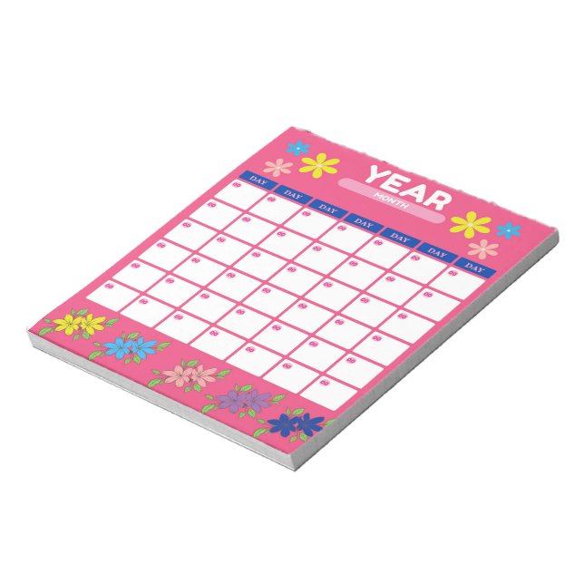 Bloc De Notas Elegante planificador para un año bellamente organ (Lado Izquierdo)