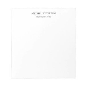 Bloc De Notas Elegante sencillo Minimalista