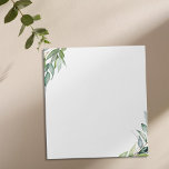 Bloc De Notas Elegante vegetación eucalipto<br><div class="desc">Elegante Eucalyptus Greenery Notepad</div>