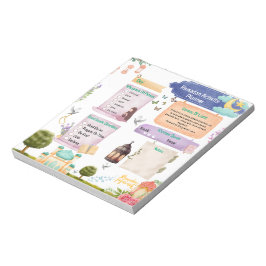 Bloc De Notas Elegante Watercolor Ramadan Activity Planner
