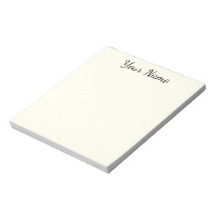 Bloc De Notas Elfenbein personalisiert
