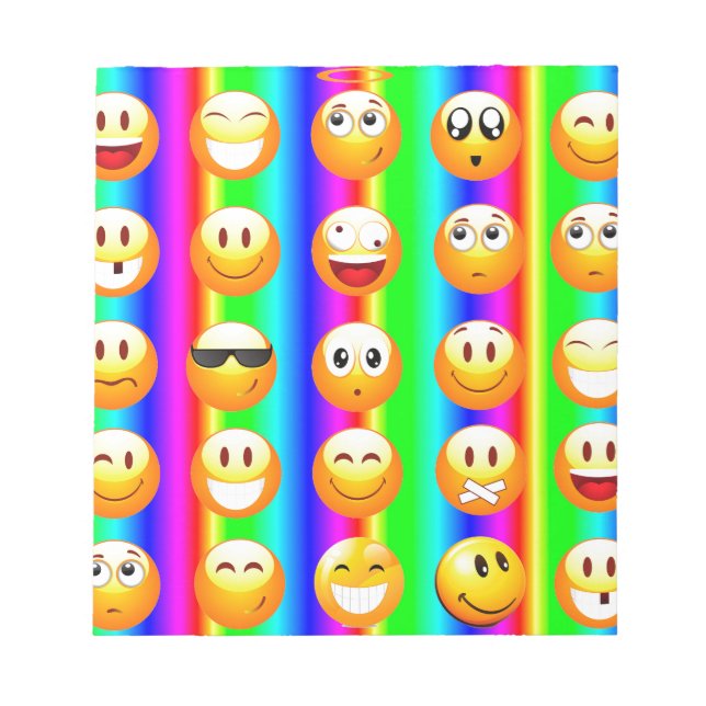 Bloc De Notas emoji arco iris (Frente)