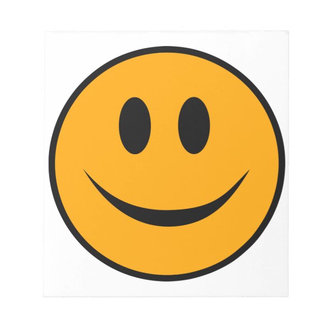 Bloc De Notas Emoji Cara Sonriente (Frente)