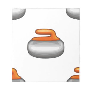 Bloc De Notas Emoji Curling Stone