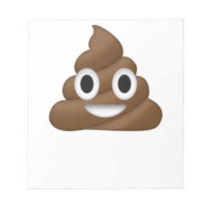 Bloc De Notas Emoji Cute Poop