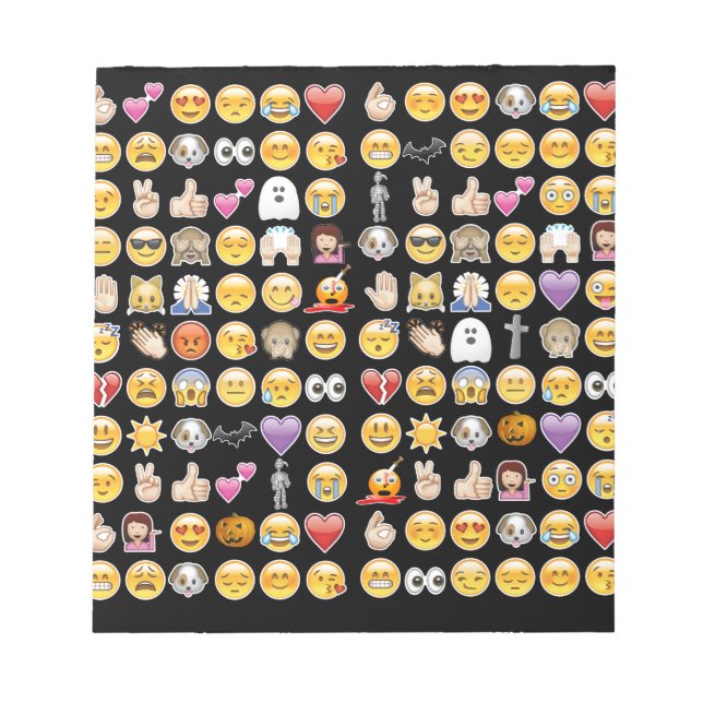 Bloc De Notas emoji de halloween (Frente)