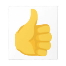 Emoji de miniaturas hacia arriba,