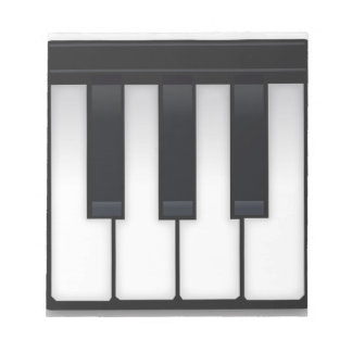 Bloc De Notas Emoji de piano