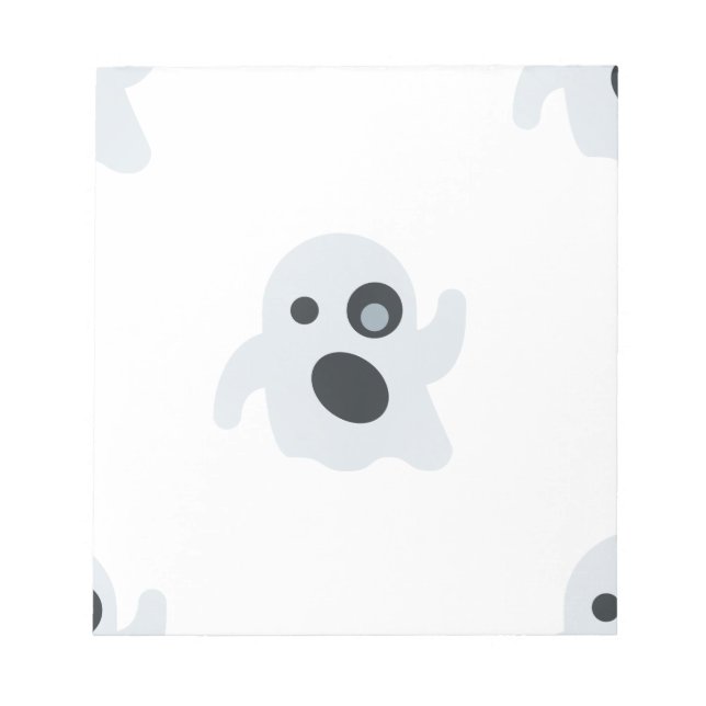 Bloc De Notas emoji fantasma (Frente)
