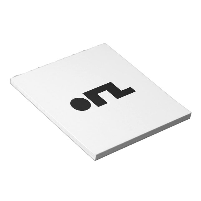 Bloc De Notas EMOJI ORZ Emoticon Kaomoji (Lado Derecho)