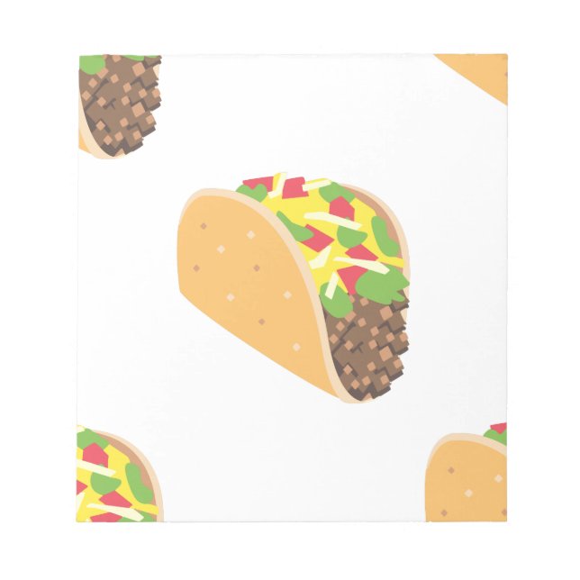 Bloc De Notas emoji taco (Frente)