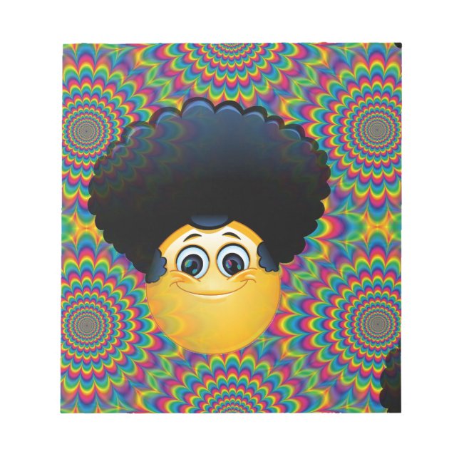Bloc De Notas emojis afro (Frente)