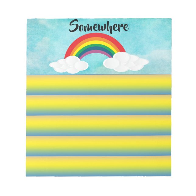 Bloc De Notas En algún lugar (Frente)