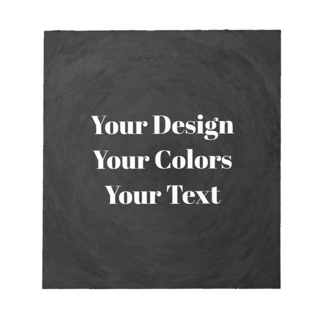 Bloc De Notas En blanco - Crea tu propio Personalizado (Frente)