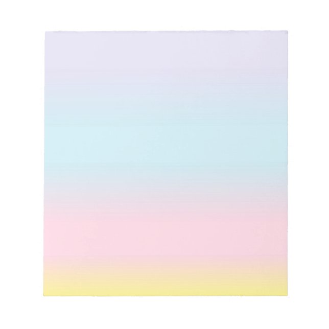 Bloc De Notas En colores pastel (Frente)