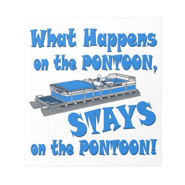 Bloc De Notas En El Pontón (Frente)