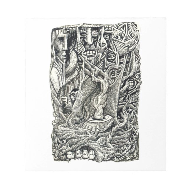 Bloc De Notas En el sótano (Frente)