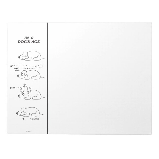 Bloc De Notas En la edad de un perro (Frente)