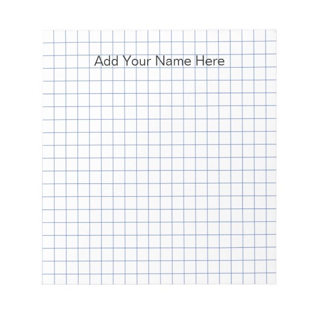 Bloc de notas en línea personalizado (Frente)