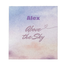 Bloc De Notas Encima del cielo