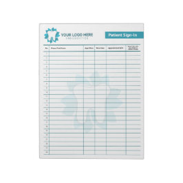 Bloc De Notas Endodoncia editable o Rótulo dental