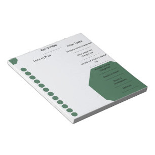 Bloc De Notas Enfermera de atención crítica Planner Hexageres ve
