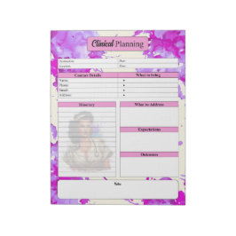 Bloc De Notas Enfermero de enfermería de Badass Pinup _ Planific