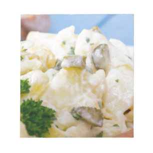 Bloc De Notas Ensalada de patata con salchicha y mostaza